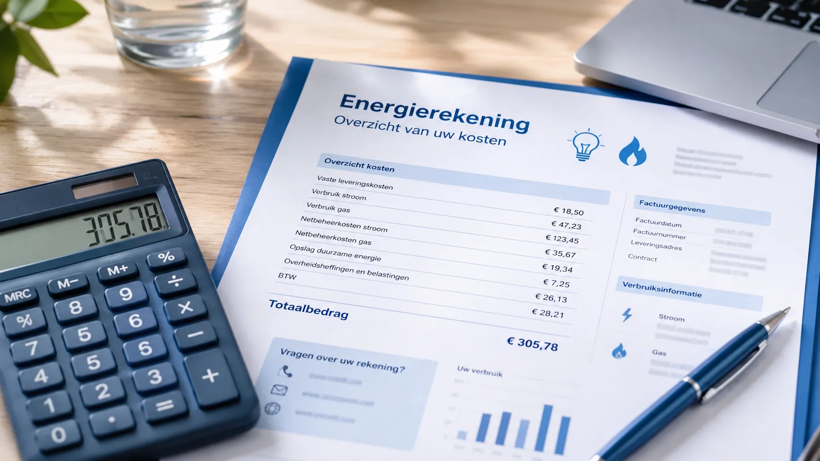 Energierekening uitleg